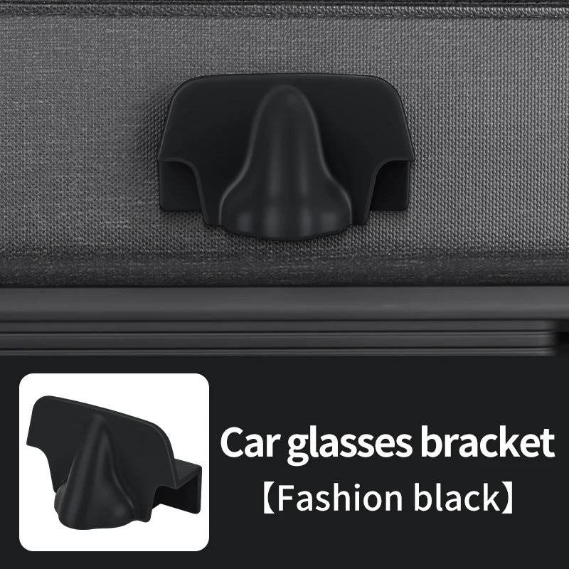 New Sun Visor Glasses Holder Car Sunglasses Clip Data Cable Storage Holder Car Sunglasses Holder Eyeglasses Clips Accessories