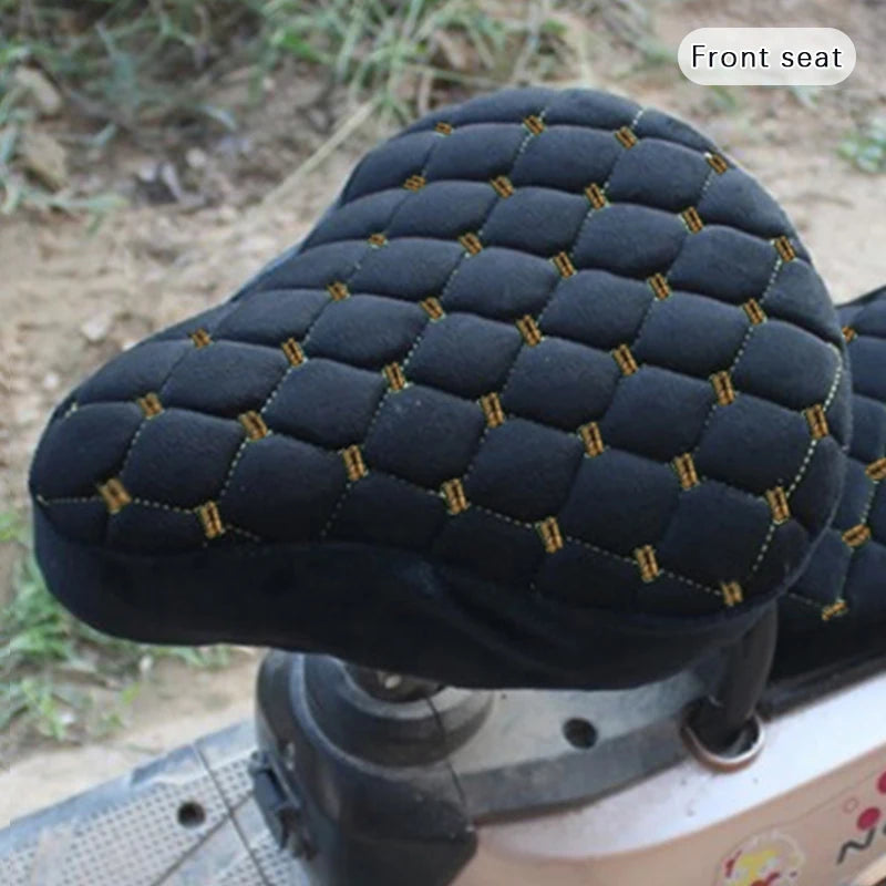 Electric Bicycle Seat Cover Battery Car Bicycle Universal Seat Cover Comfortable Thickening Cover