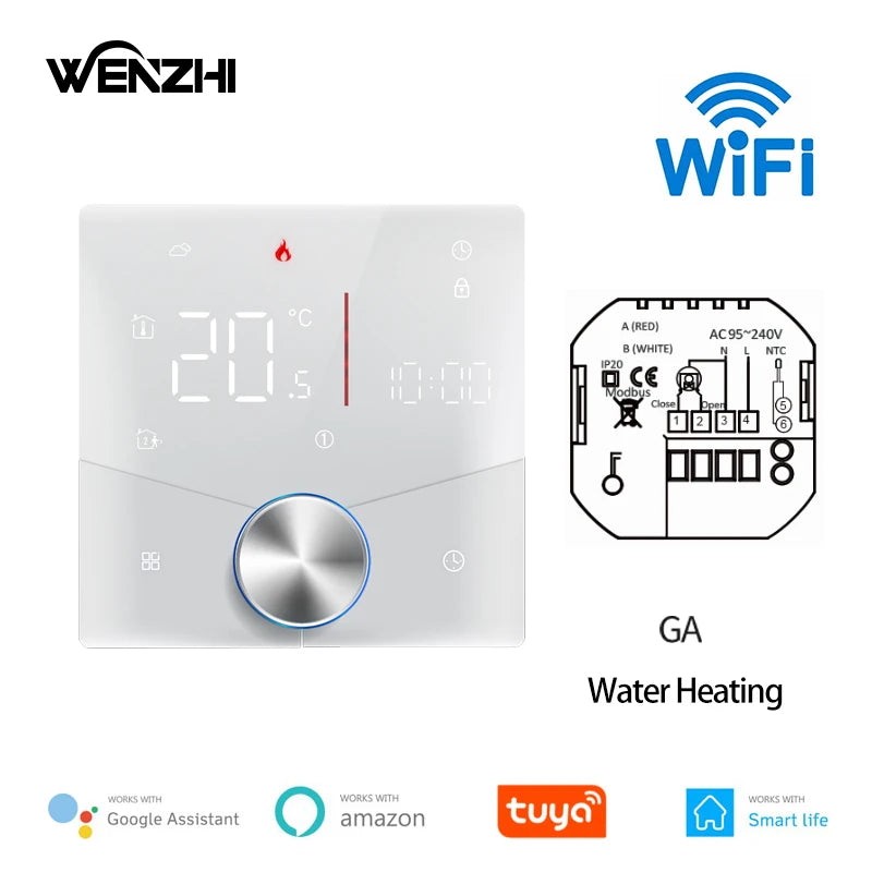 ZigBee/Wifi Warm Floor Room Heating Thermostat Temperature Controller For Water/Electric/Gas Boiler Tuya Smart Life Alexa Home