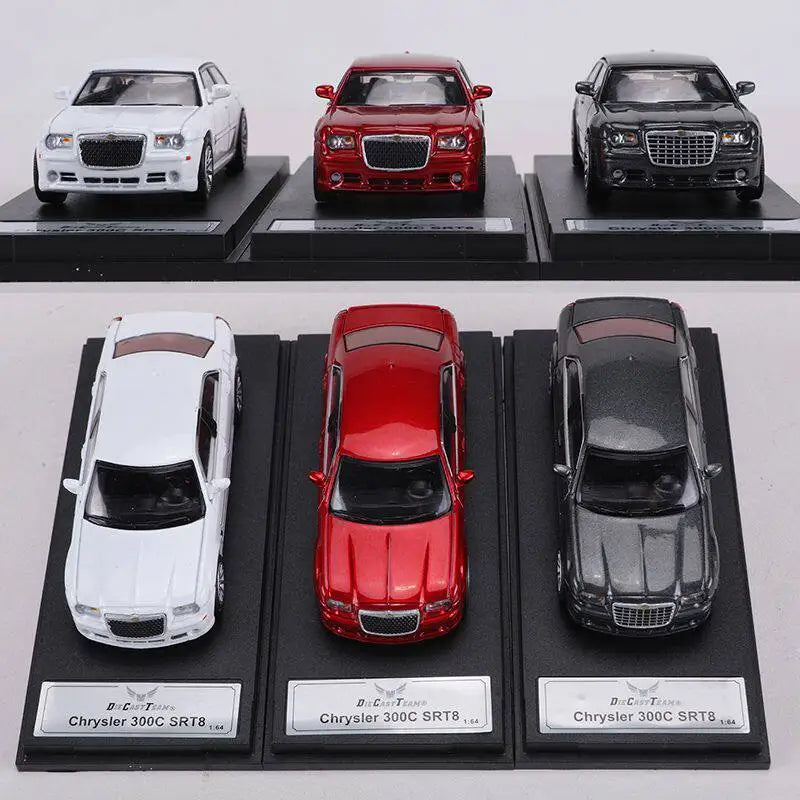 DCT/SHADOW 1/64 Chrysler 300C SRT8 Car Alloy Toys Motor Vehicle Diecast Metal Model Kids Toys Boys