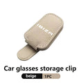 Car Eyeglass Holder Glasses Storage Clip Organize Accessories For Seat Exeo Altea Arona Toledo Ibiza Leon Cupra E-racer Ateca