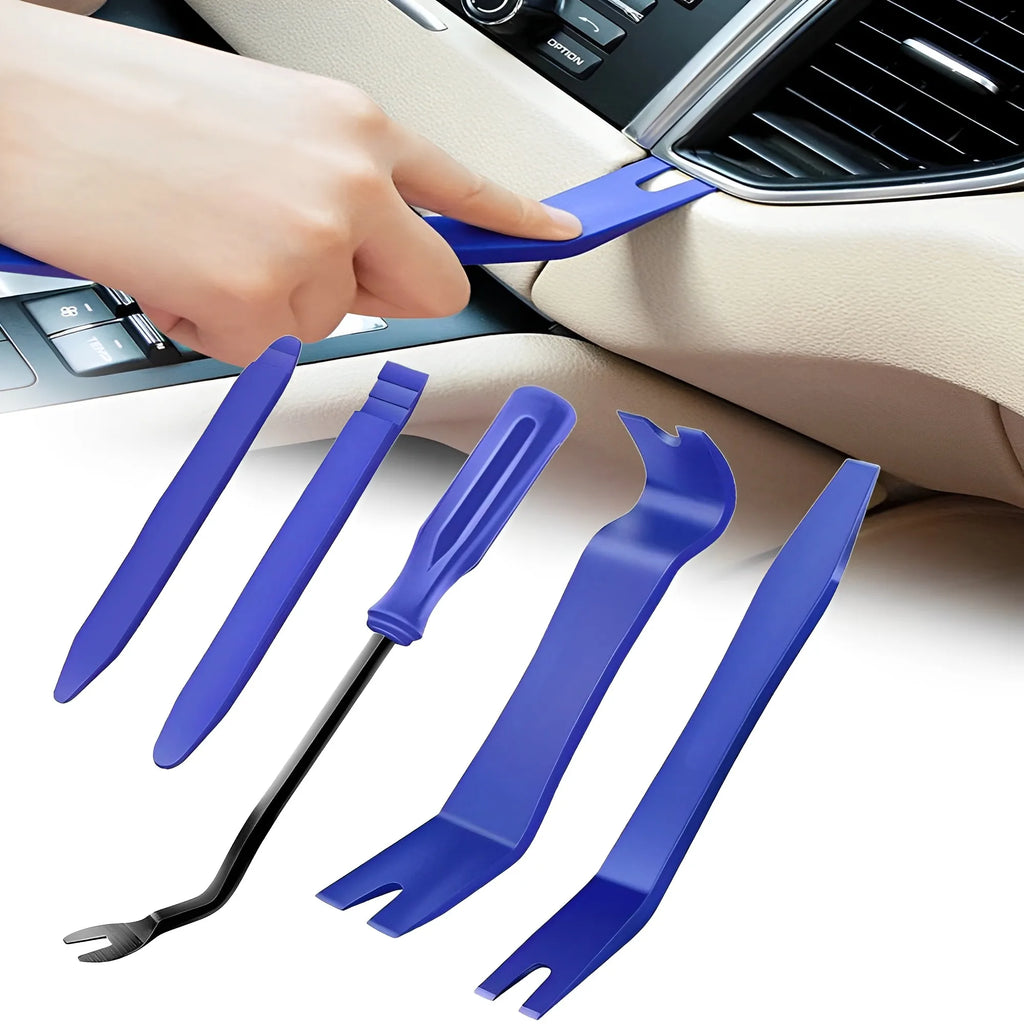 Car Door Clip Panel Trim Removal Tools Kits Car Audio Video Dashboard Navigation Disassembly Plastic Car Interior Repairing Tool