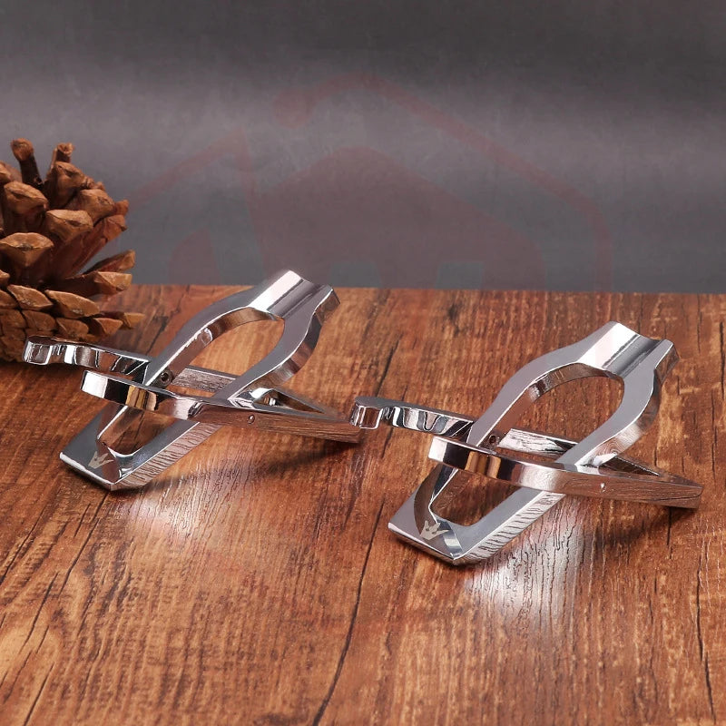 Hotselling design Stainless steel Pipe rack display pies holder