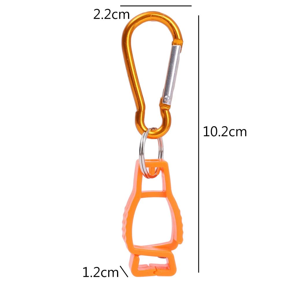 Glove Clips for Work Glove Holders Glove Belt Clip Outdoor Clip Anti Loss for Hiking Climbing Skiing Camping Gear Accessories