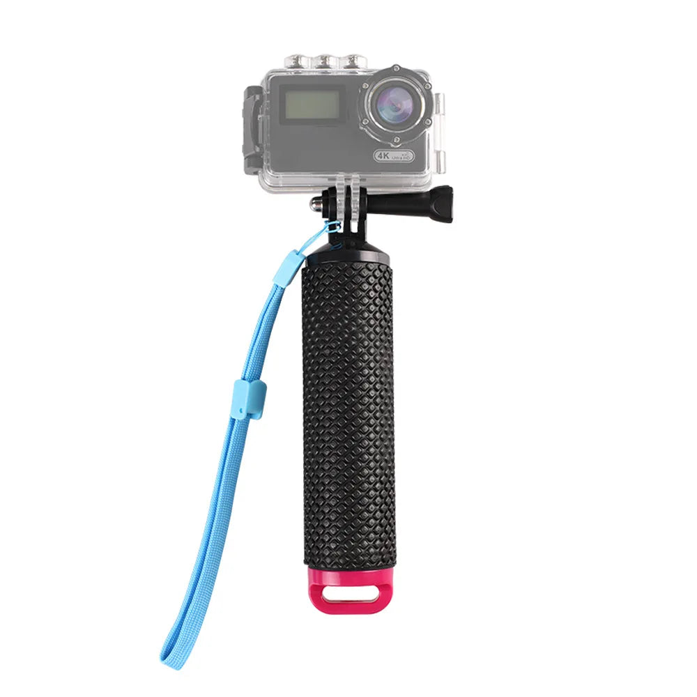 Waterproof Handheld Underwater Sport Selfie Stick Monopod Pole Floating Hand Grip Diving Handle Tripod Mount for HD Geekpro