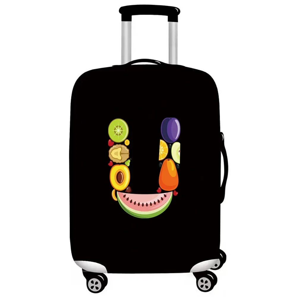 Travel Accessories Luggage Cover Dust Cover Fruit Series 18-28 Sizes Wear Resistant Multiple Style Options 2025 New