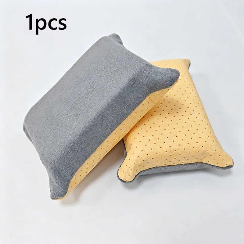 PVA Absorbent Sponge Streak Free Cleaner For Car Windshield Multi-purpose Mirror Cleaning Pad Anti-fog Wipe Auto Cleaning Sponge