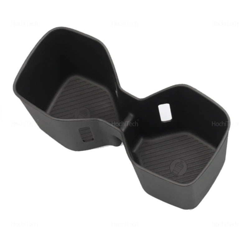 Car Armrest Rear Water Cup Holder Interior Accessories for Kia EV9 MV 2024 2025 Central Control Drinks Holder Storage Box