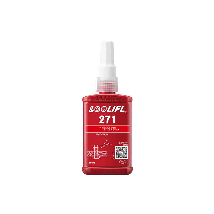 271 high-strength red screw glue, waterproof, prevent loosening and corrosion, suitable for nuts, bolts, fasteners, etc.