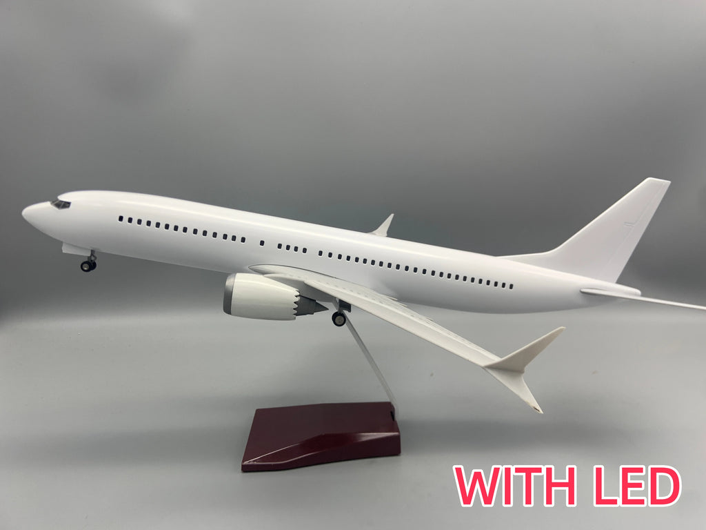 47CM Blank White DIY Airplane Model Kit for Handcraft & Collection B747/777/787/737/AN225/A330/320/C919 Unassembled Plane