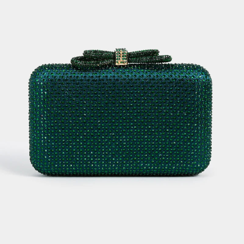 Diamond Evening Bag Clutch Silk Fabric New Crossbody Shoulder Fashion Luxury Brand Vip Women's Purses Bags Casual Party Handbag