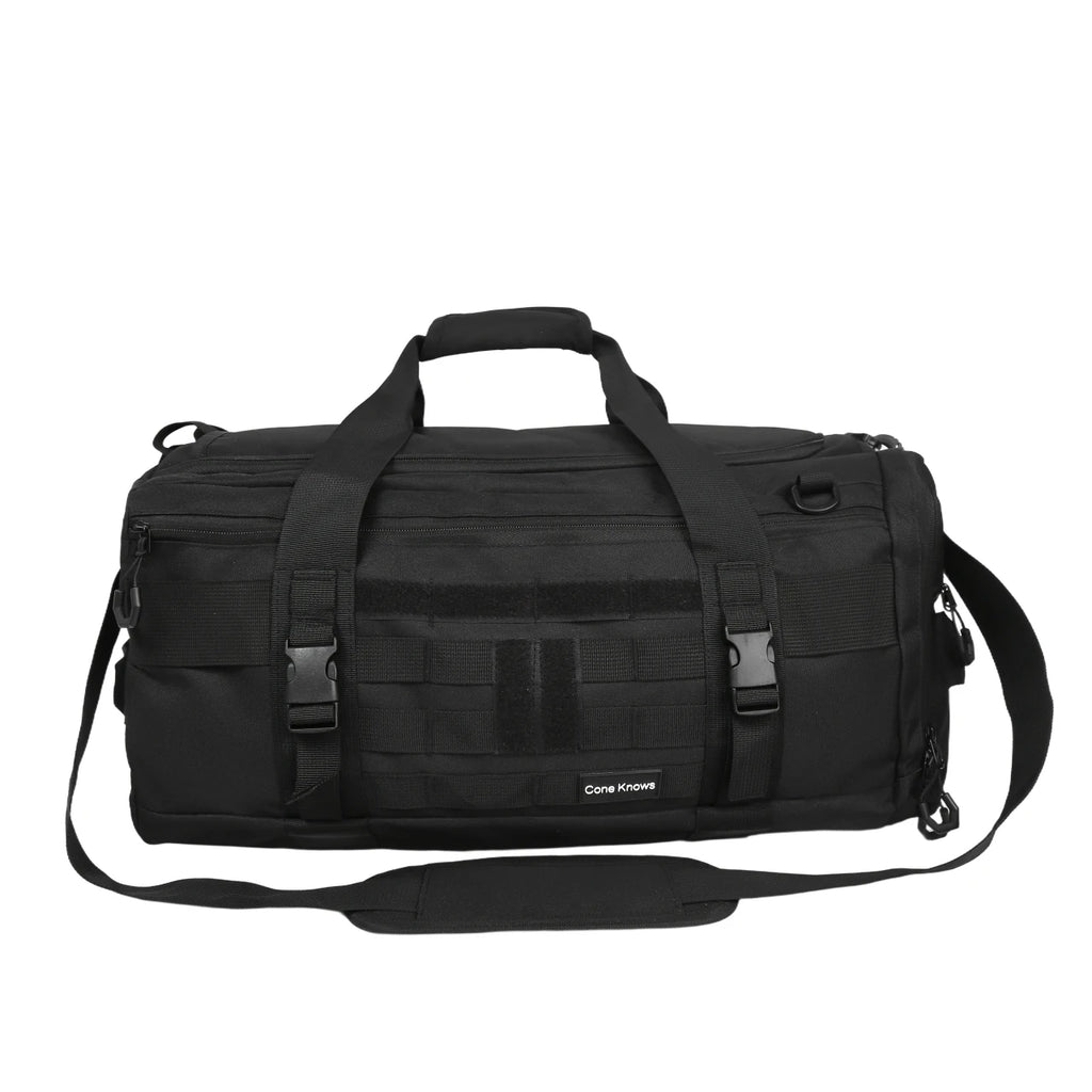 German Large-Capacity Trendy Travel Bag Canvas Tote Bag for Men on Business Trips and Travel, Portable Storage Bag for Women, Sports and Fitness Bag for Off-Road Camping