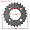 420 Chains 25T/37T/39T/41T/43T/48T Rear Sprocket Cog for Dirt Pit Bike 125/140/150/160cc CRF70 90 110 TTR100 KLX65