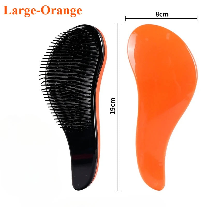 Magic Hairbrush Anti-Tangling Curly Hair Comb Scalp Massage Anti-static Grooming Smooth Soft Brush Wig Salon Hair Styling Tools