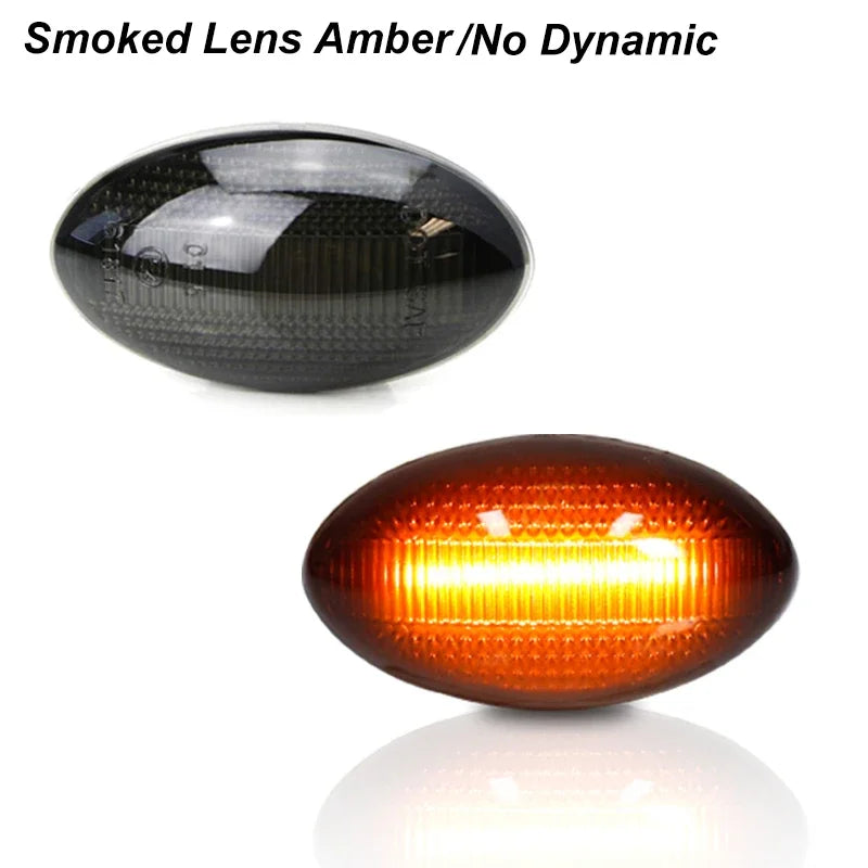 For Mini Cooper R50 R53 2002-2006 Dynamic LED Turn Signal Side Marker Light For Mini Cooper R52 2004-2008 LED Side Repeater Lamp