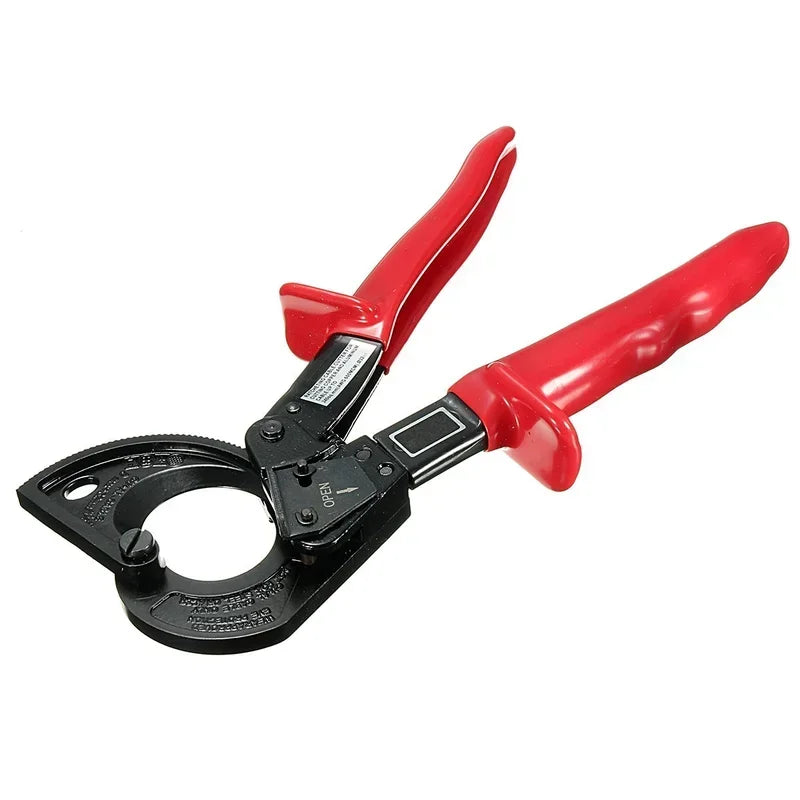 Cutting Pliers Ratchet Cable Cutter Ratcheting Metal Wire Cut Up To 240mm2 Cutting Hand Tool