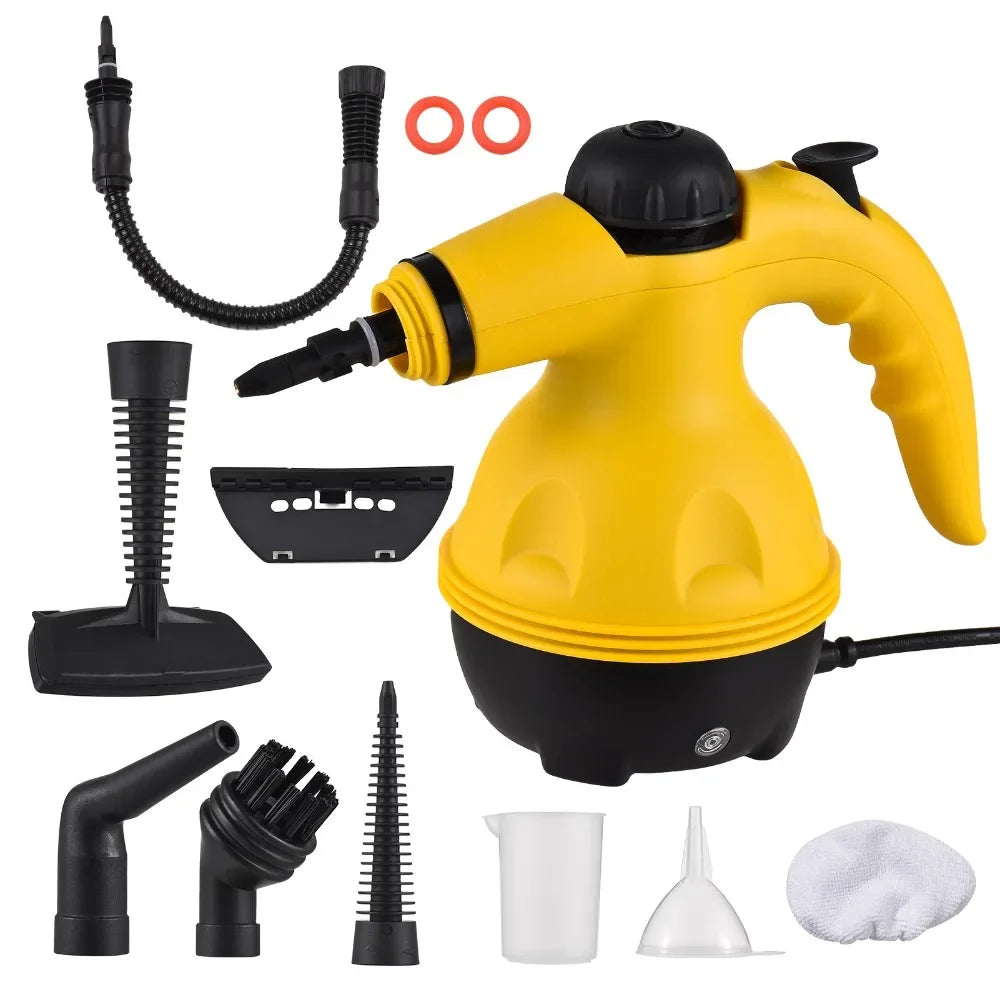 1000W Temperature Hand-held Steam Cleaner for Kitchen Range Hood Cleaning Home Bathroom, Car Cleaning Tools