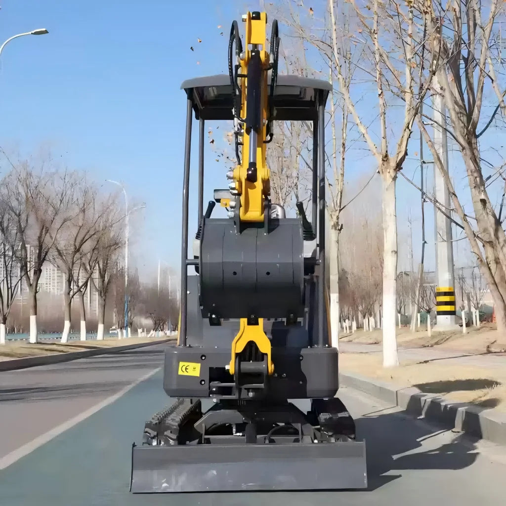 Mini Excavator 1.5 Ton 1.8 Customized Free Shipping Multi-function Mini Bagger Digger Small Crawler Farm Excavators Garden