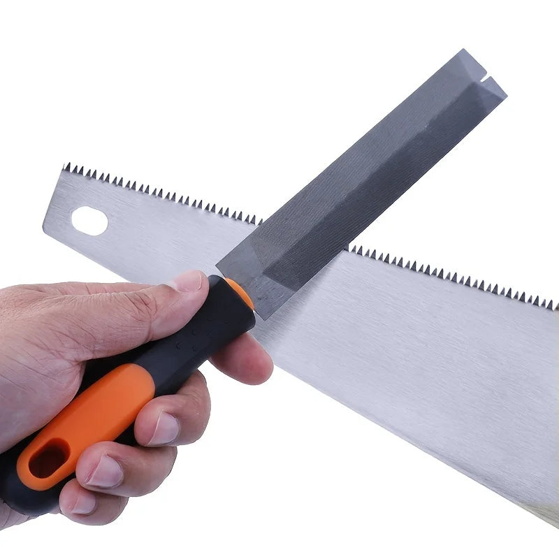 6 Inch Diamond Rhombic Saw File Triangle Metal Wood Sharpening Steel Woodworking Tool for Saw Blade