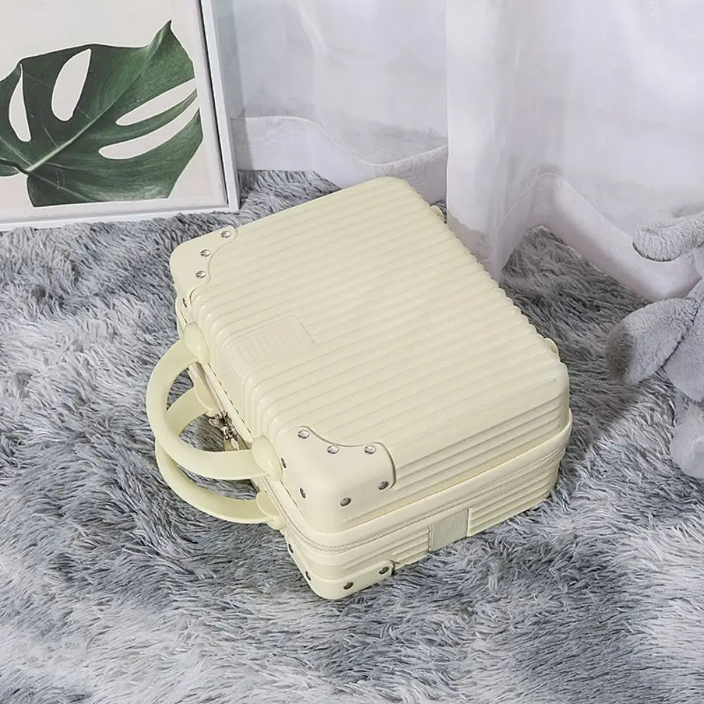 14 Inches Short Trip High Quality Make Up Travel Bags Women Suitcases Luggage Mini Suitcase