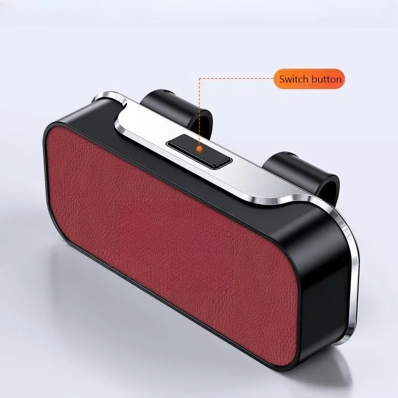 Universal Car-Mounted Eyeglass Case Sunglasses Holder Driver Co-Pilot Storage Box Eyewear Frame Sunshade Board Accessory