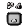 Wireless Bluetooth Earbuds Open Ear Headphones Stereo Sound Clip on Earbuds With 30H Playback Clear Calls Touch Control
