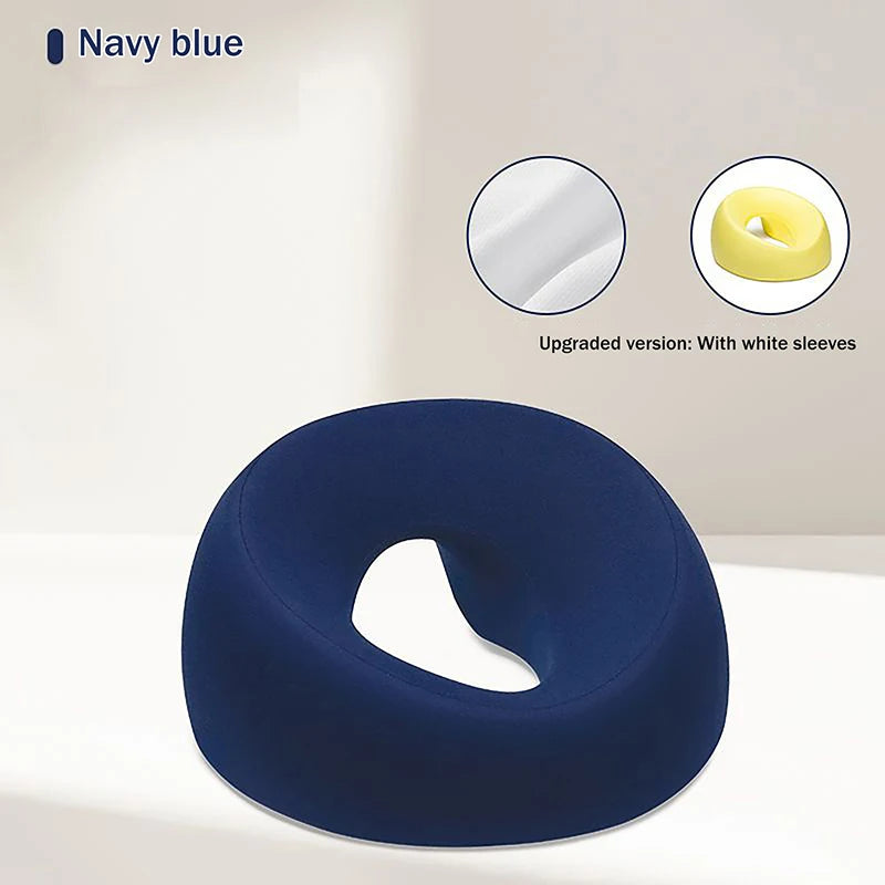 Adjustable Face Cradle Pillow Massage Table Memory Foam Salon Face Rest Hole Professional Spa Facial Bed Pillow Prone Position