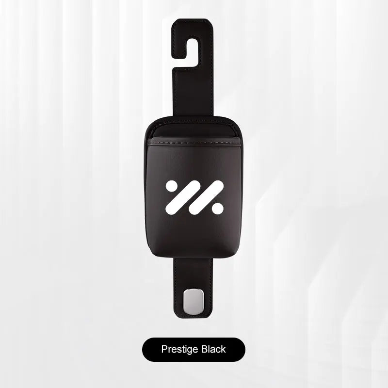 Leather Car Water Cup Holder For IM Motors MG IM6 IM5 LS7 L7 LS6 L6 Backrest Storage Bag ,Trash Can with Hook Bags Umbrella Clip