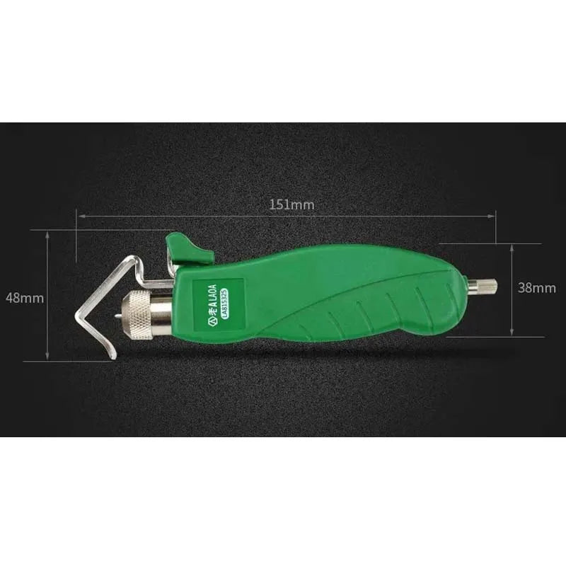 LAOA Multifunctional Rotary Wire Stripper Multifunctional Rotary Metal Cable Stripping Tool Polishing Pliers