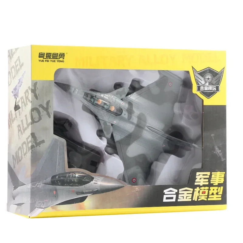 Alloy Fighter Model Acoustooptic Return Force Aviation Military Aircraft Model Toy Ornament Gift F546