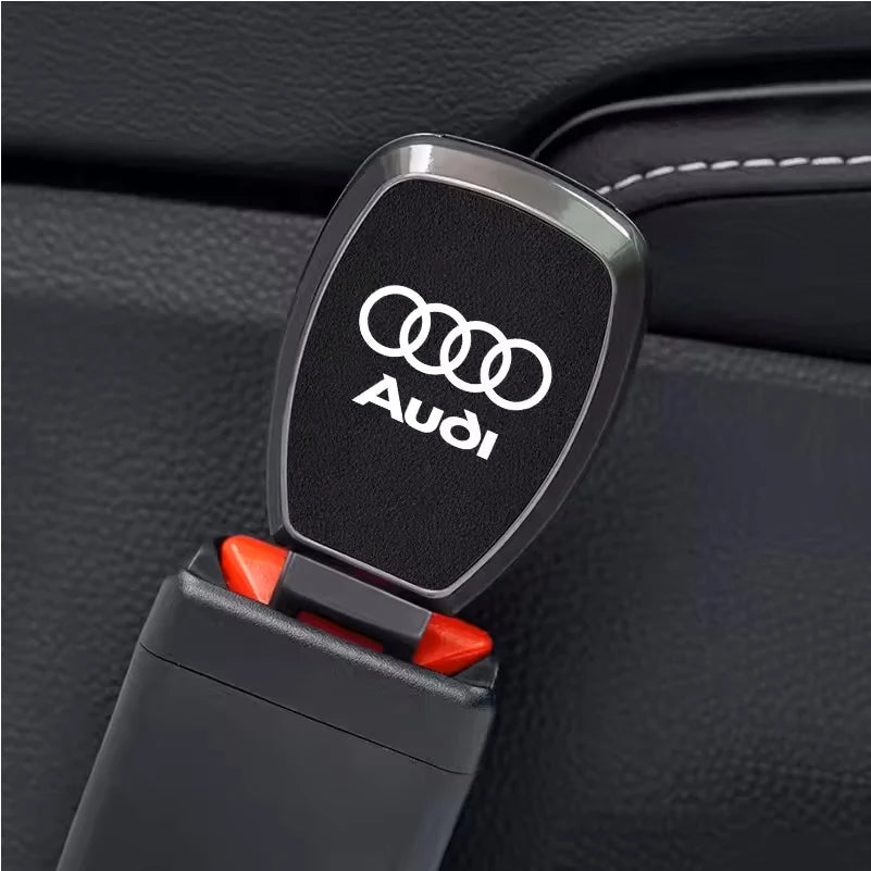 For Audi Sline A4 A3 A6 TT S4 S5 S6 A1 A2 A5 A7 A8 Q1 Q2 Q3 Q4 Q5 Car Seat Belt Clip Extension Plug Car Safety Seat Lock Buckle