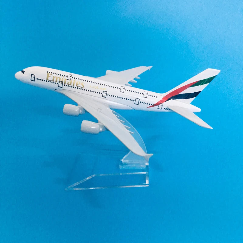 JASON TUTU United Arab Emirates Airline Airbus A380 1:400 Diecast Model  Aircraft Model Planel Airplane Collect Gifts