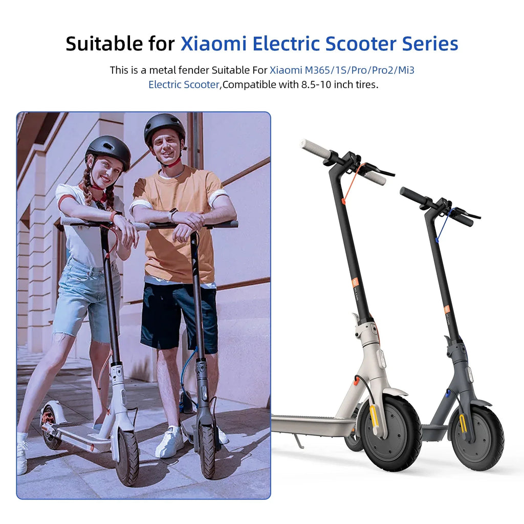 ULIP Metal Rear Fender for Xiaomi M365 Pro Pro2 1S Lite Mi 3 Electric Scooter Rear Wheel Protect Mudguard Skateboard Accessories