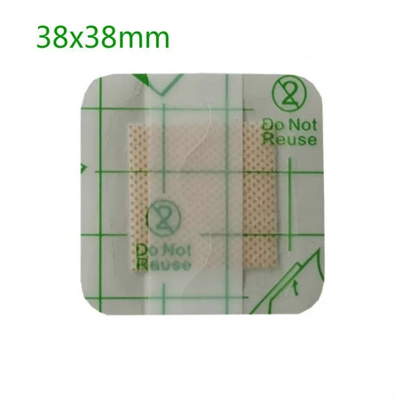30Pcs 6x7cm Waterproof Medical Patch Large Wound First Band Aid Kit Bandage Medical Adhesive Wound Patch Outdoor Sport Bandage