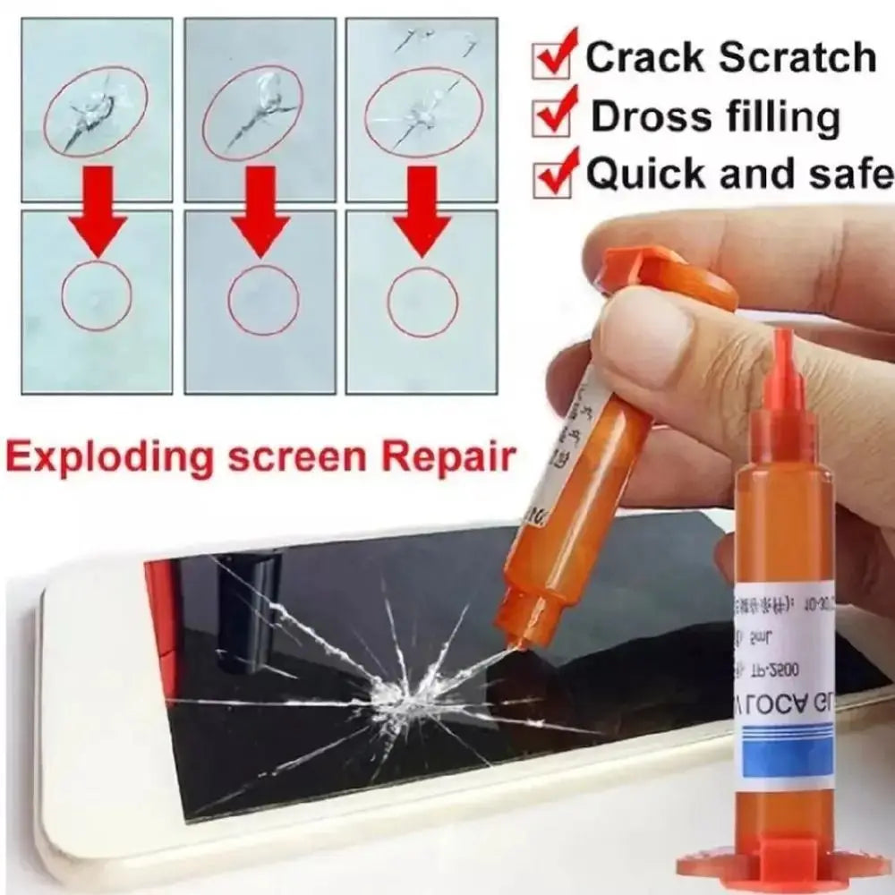 5/10ml UV Glue High Transparency Fast Curing Touch Screen Repair Glue Universal Display Adhesive Glue Cell Phone Repair