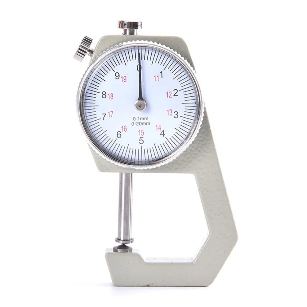 0-10mm/0-20mm Dial Thickness Gauge Leather Paper Thickness Meter Tester For Leather Flim Paper