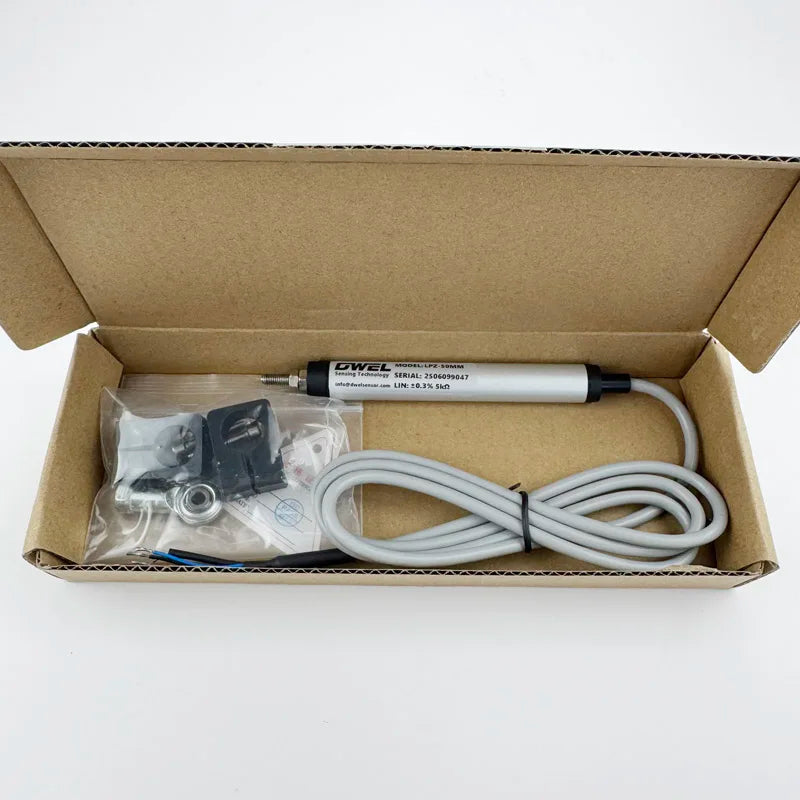 DWEL LPZ SERIES CYLINDRICAL DISPLACEMENT TRANSDUCER POSITION SENSOR KPM PZ-12 REPLACEMENT
