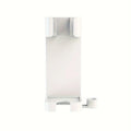1pc universal wall bracket, plastic storage rack for styling tools and hair dryers, bathroom storage space with cable management