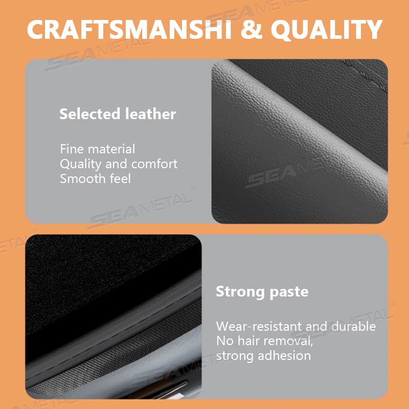 BLALION Car Sun Visor Glasses Case Premium PU Auto Sun Visor Card Organizer Wear-resistant Eyewear Protection Box Scratch-Free