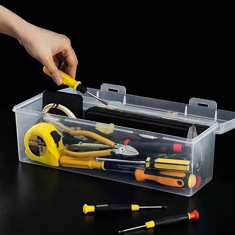 Tool Parts Storage Box Set Multi-Compartment Tool Organizer For Screws,Wrenches,Hardware Accessories