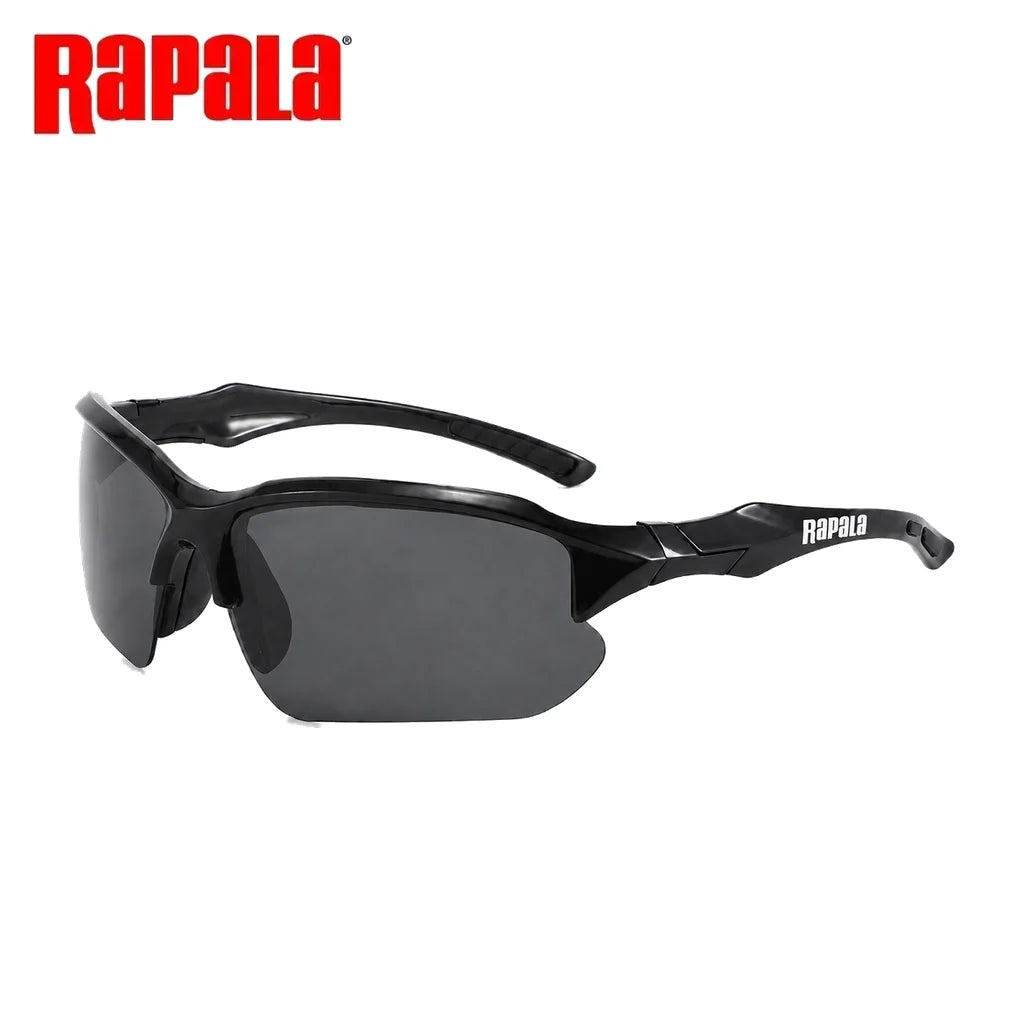 Outdoor Rapala Polarized Fishing Glasses UV400 for Fishing Riding Running Driving with Secure Fit Frame and Storage Case