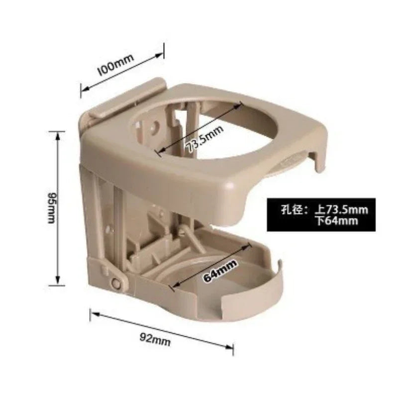 Universal High-quality Folding Car cup holder Black Drink Holder Multifunctional Drink Holder Auto Supplies Car Cup Car Styling