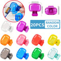20/12/6/3pcs Portable Toothbrush Head Cover - Odorless and Dustproof Cover Clip - Suitable for Bathroom Toothbrush Protector Sto