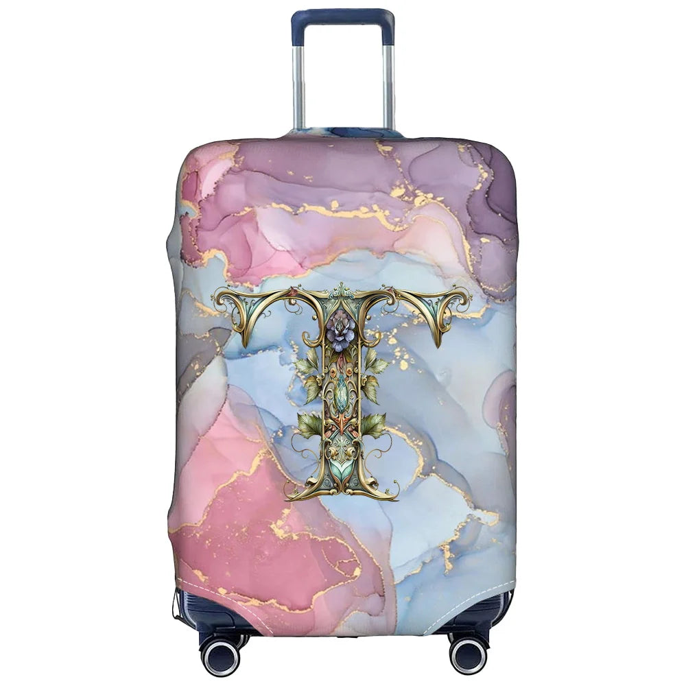 Luggage Cover Stretch Fabric Suitcase Protector Case Graphic Series Baggage Dust Case Cover Suitable 18-32 Inch Suitcase