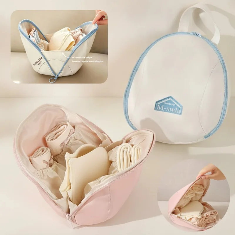 Shell Bra Underwear Organizer Bag Travel Socks Panties Storage Pouch Multi-functional Luggage Packing Organizer Case