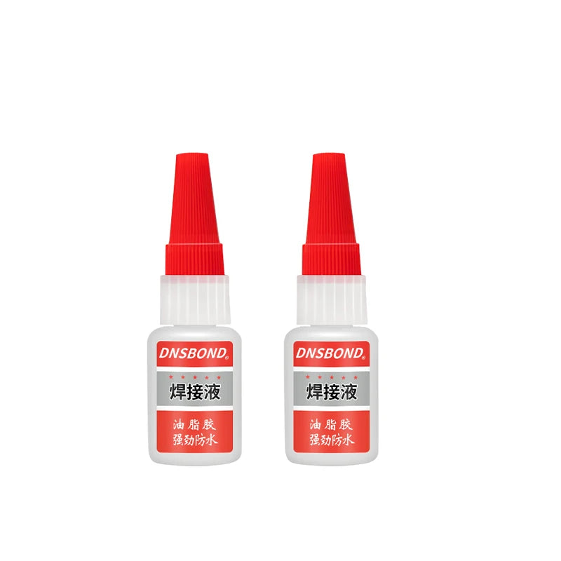 10 Sec Super Oily Glue Strong Bond for Shoes/Glass/Metal/Wood/Plastic Ceramic Quick Dry Industrial Strength Instant Adhesive