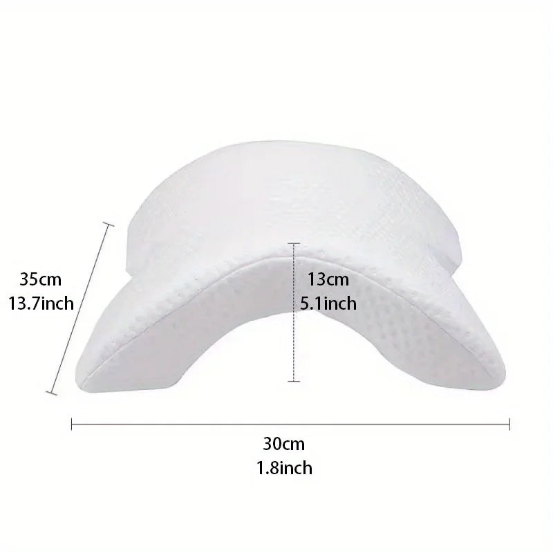 U-shaped Bending Bone Pillow Memory Foam Pillow Zero Pressure Couples Pillow Slow Rebound Arch Nap Pillow Neck Pillow