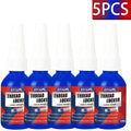 50ML 5PCS Threadlocker Screw Glue Quickly Cured Thread Locking Agent Anaerobic Adhesive Corrosion-Resistant Anti-Loosening Glue