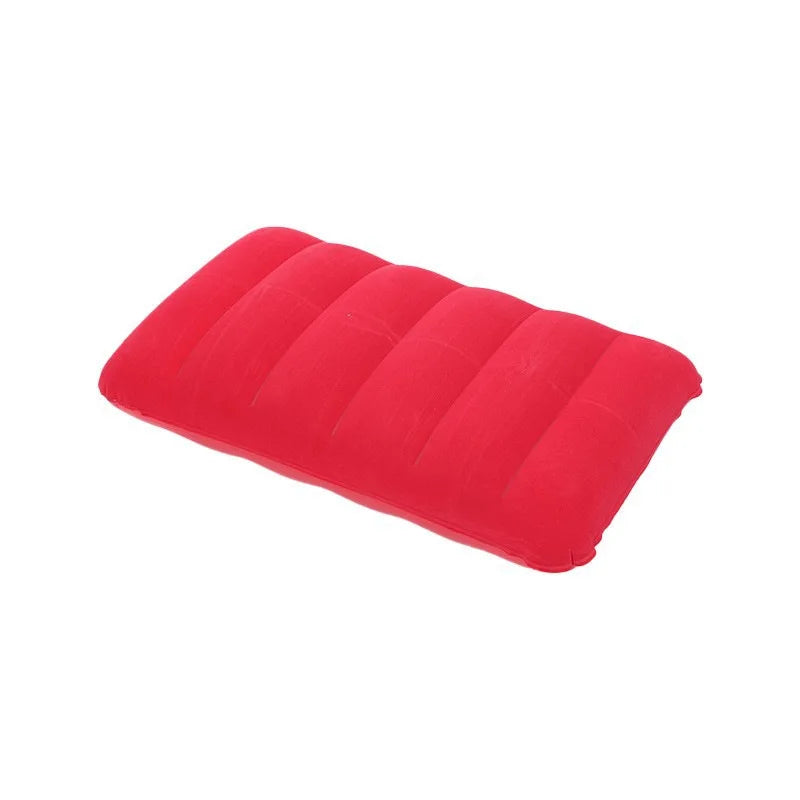 Air Cushion Pillows Outdoor Camping Folding Square Lnflatable Pillows Travel Backrest Plane Head Rest Pillow Camping