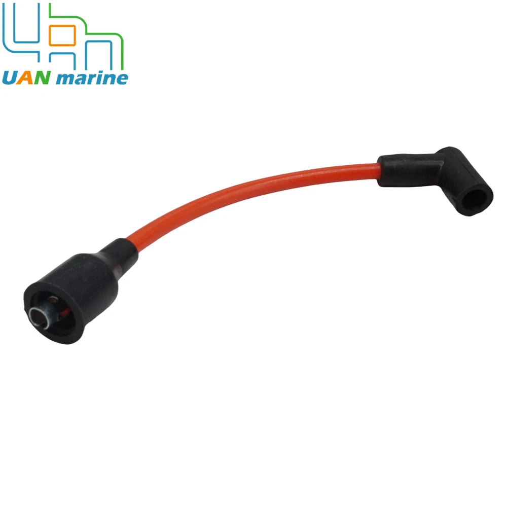 813715A1 9" Ignition Spark Plug Wire For Mercury Mercruiser 150 175 200 HP 90816A25 93475A25 99215A25 18-5228-1D